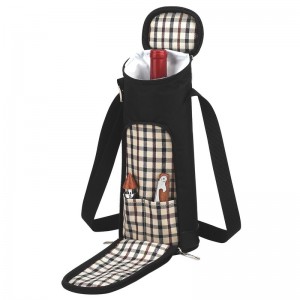 Picnic at Ascot London Single Bottle Carrier with Tools PVQ1268